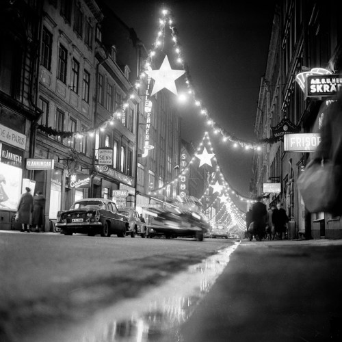 SSMSVD031386S Regeringsgatan 1957